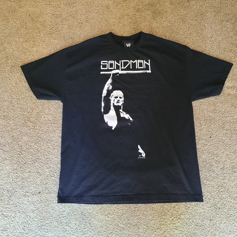 Sandman WWE Parental Advisory T-shirt Size XL